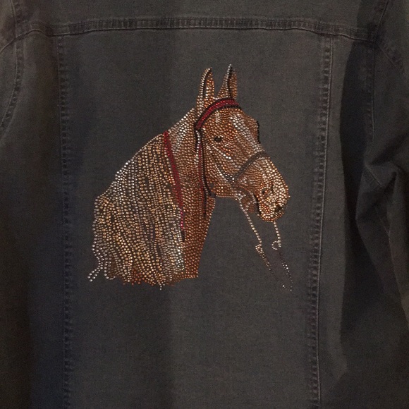 Isaac’s Designs Denim Jacket - Picture 3 of 4